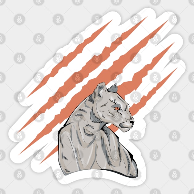 Cougar Sticker by Ye.s!